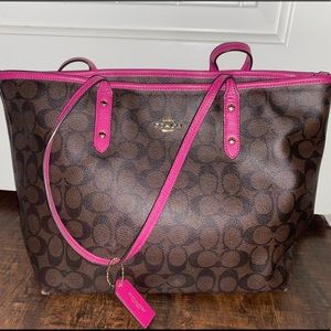 COACH tote AND wallet